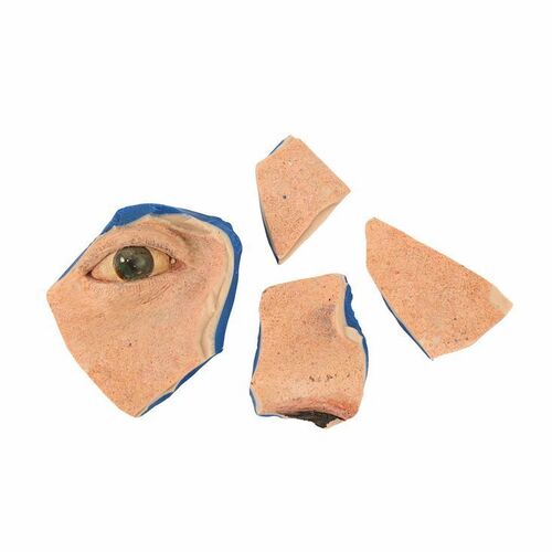 392. Cracked ''Blank'' Face Pieces ### WORLD'S END, THE (2013)
