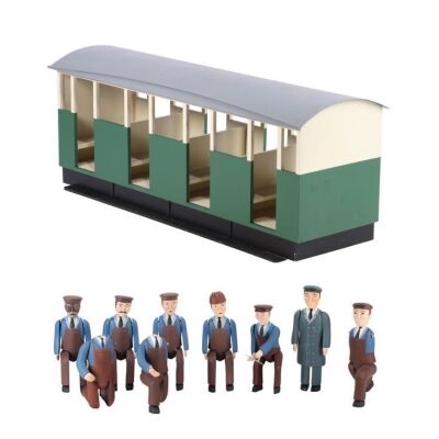 50. Large Narrow Gauge Green Coach with Station Porter and Six Railway Workmen ### THOMAS & FRIENDS (TV SERIES, 1984-2008)