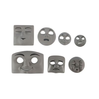 130. Percy, Peter Sam and Small-scale Skarloey Faces with Four Other Train Faces ### THOMAS & FRIENDS (TV SERIES, 1984-2008)