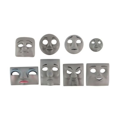 177. Small-scale Peter Sam, Sir Handel and Rusty Faces with Five Other Train Faces ### THOMAS & FRIENDS (TV SERIES, 1984-2008)
