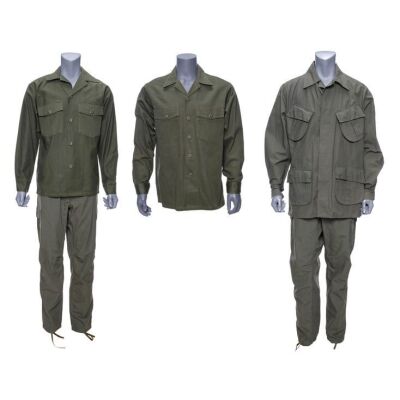 154. Pair of Benjamin Buford "Bubba" Blue's (Mykelti Williamson) Fatigues with Field Jacket ### FORREST GUMP (1994)
