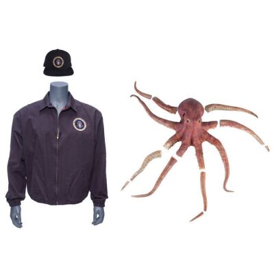 198. President Thomas "Tug" Benson's (Lloyd Bridges) Jacket and Hat with Octopus Paint Test ### HOT SHOTS! PART DEUX (1993)