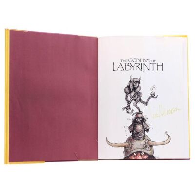 245. Jim Henson-Autographed "The Goblins of Labyrinth" Book ### LABYRINTH (1986)