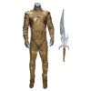 247. Jobe Smith's (Matt Frewer) Gold Cyberspace Costume and Stunt Sword with Screen-Matched Chest Armor ### LAWNMOWER MAN 2: BEYOND CYBERSPACE (1996)