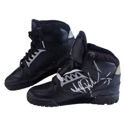 281. Michael Jackson-Autographed Pair of LA Gear Unstoppable "Street Magic" High-Top Right Sneakers ### MICHAEL JACKSON