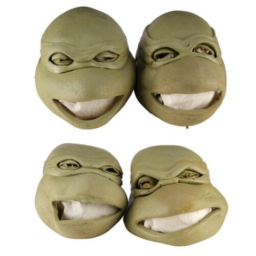 378. Set of Four Production-Made Turtle Head Skins ### TEENAGE MUTANT NINJA TURTLES III (1993)