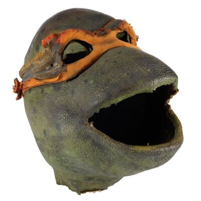 382. Michelangelo's Screen-Matched Stunt Distressed Head Skin ### TEENAGE MUTANT NINJA TURTLES III (1993)
