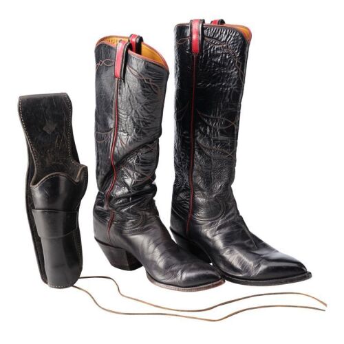 429. Yul Brynner's Cowboy Boots and Holster ### YUL BRYNNER