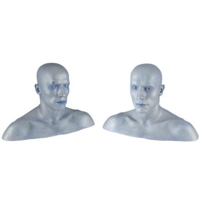 29. Pair of Mr. Freeze (Arnold Schwarzenegger) Ice Makeup Bust Replicas ### BATMAN & ROBIN (1997)