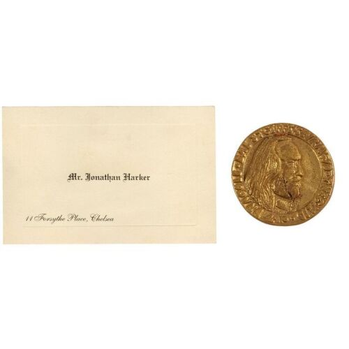47. Jonathan Harker's (Keanu Reeves) Business Card with Gold Coin ### BRAM STOKER'S DRACULA (1992)