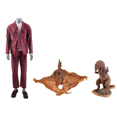 79. Clifford Daniels' (Martin Short) Screen-Matched Pajama Costume with Flying Pterodactyl Puppet and Tyrannosaurus Reference Maquette ### CLIFFORD (1994)