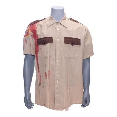 90. Freddy Heflin's (Sylvester Stallone) Bullet-Shot and Bloodied Sheriff's Shirt ### COP LAND (1997)
