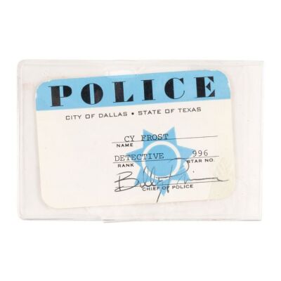 91. Detective Cy Frost's (Nik Hagler) ID Badge ### DALLAS (1978-1991)