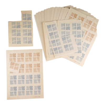 138. Set of 46 Production-Made Sheets of Leeloo's (Milla Jovovich) Tattoos ### THE FIFTH ELEMENT (1997)