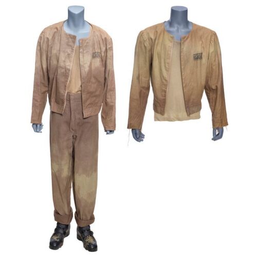 225. Judge Joseph Dredd's (Sylvester Stallone) Prison Jacket and Shirt with Rico Dredd's (Armand Assante) Distressed Prison Costume ### JUDGE DREDD (1995)