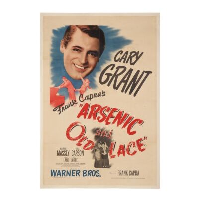 8. US One-Sheet, 1944 - Linen-Backed ### ARSENIC AND OLD LACE (1944)