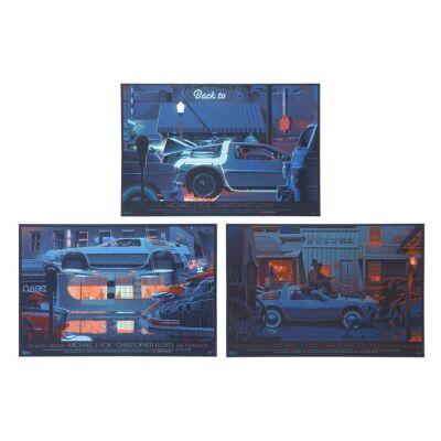 12. Set of Three Hand-Numbered Limited Edition 2014 Screen Prints by Laurent Durieux ### BACK TO THE FUTURE TRILOGY (1985-1990)