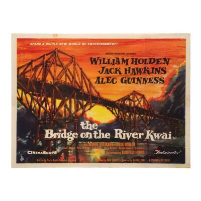18. UK Quad, 1957 ### BRIDGE ON THE RIVER KWAI, THE (1957)