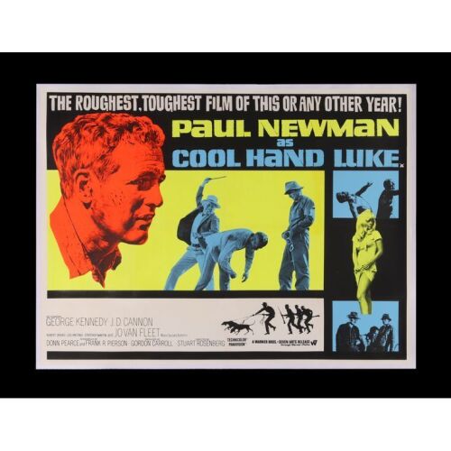 24. UK Quad, 1967 - Linen-Backed ### COOL HAND LUKE (1967)
