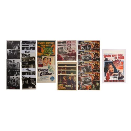 27. Collection of Lobby Cards, Promotional Stills and Posters ### CURSE OF THE DEMON (1957)