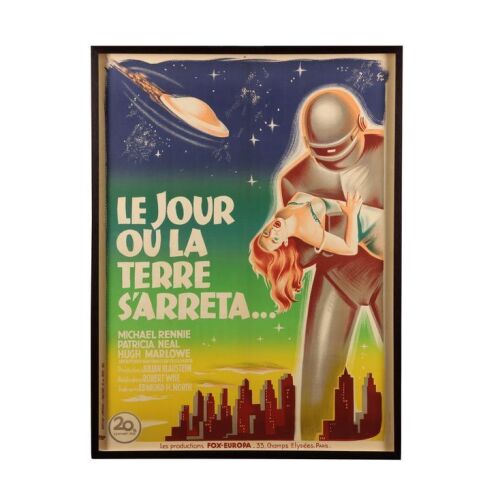 31. Framed French Affiche, 1951 - Linen-Backed ### DAY THE EARTH STOOD STILL, THE (1951)