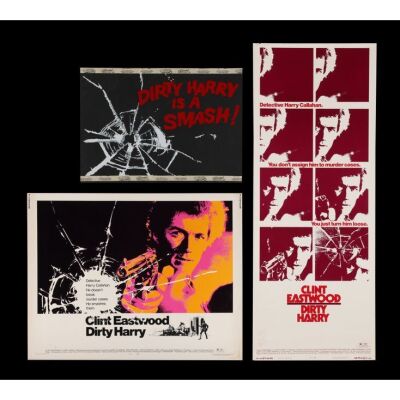 34. David Frangioni Collection: US Insert, Half-Sheet and Window Transfer, 1971 ### DIRTY HARRY (1971)