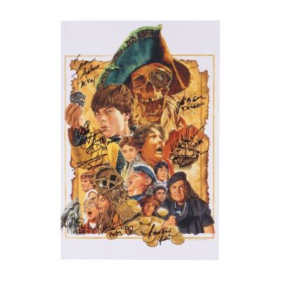 45. Cast-Autographed Print ### GOONIES, THE (1985)