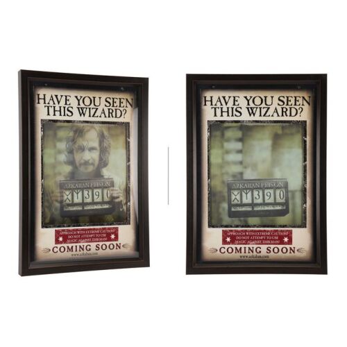 47. Framed Sirius Black "Wanted" Lenticular ### HARRY POTTER AND THE PRISONER OF AZKABAN (2004)