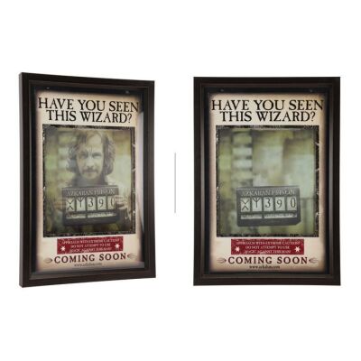 47. Framed Sirius Black "Wanted" Lenticular ### HARRY POTTER AND THE PRISONER OF AZKABAN (2004)