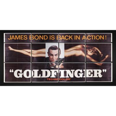 50. David Frangioni Collection: US 24-Sheet, 1965 ### JAMES BOND: GOLDFINGER (1964)