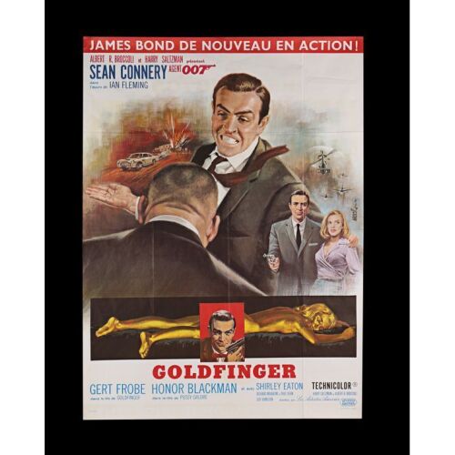 51. French Grande, circa 1970s ### JAMES BOND: GOLDFINGER (1964)