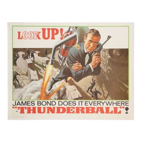 52. Advance US Subway, 1965 - Linen-Backed ### JAMES BOND: THUNDERBALL (1965)