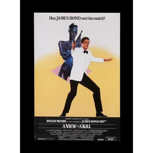 54. David Frangioni Collection: Withdrawn UK One-Sheet, 1985 ### JAMES BOND: A VIEW TO A KILL (1985)