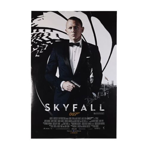 56. Daniel Craig Autographed IMAX Design One-Sheet ### JAMES BOND: SKYFALL (2012)