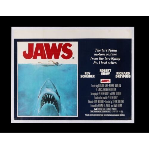 61. UK Quad, 1975 - Linen-Backed ### JAWS (1975)