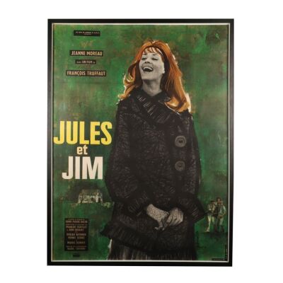 63. Framed French Grande, 1962 - Linen-Backed ### JULES ET JIM (1962)