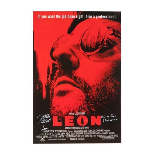 72. Jean Reno-Autographed Poster ### LEON: THE PROFESSIONAL (1994)