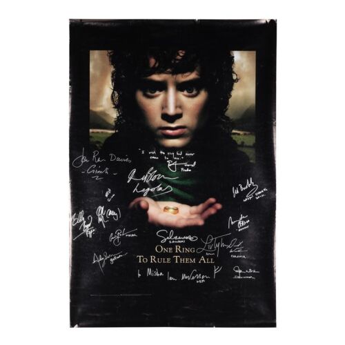 73. Elijah Wood, Ian McKellen, Orlando Bloom and Cast-Autographed Poster ### THE LORD OF THE RINGS TRILOGY (2001-2003)