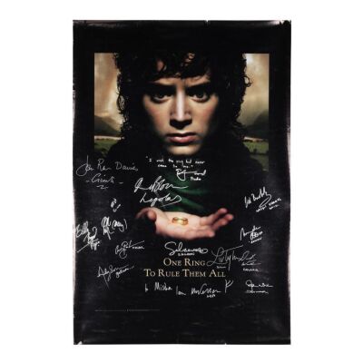 73. Elijah Wood, Ian McKellen, Orlando Bloom and Cast-Autographed Poster ### THE LORD OF THE RINGS TRILOGY (2001-2003)