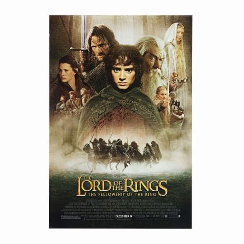 74. Elijah Wood-Autographed Poster ### LORD OF THE RINGS, THE: THE FELLOWSHIP OF THE RING (2001)