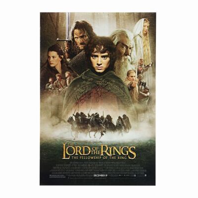 74. Elijah Wood-Autographed Poster ### LORD OF THE RINGS, THE: THE FELLOWSHIP OF THE RING (2001)
