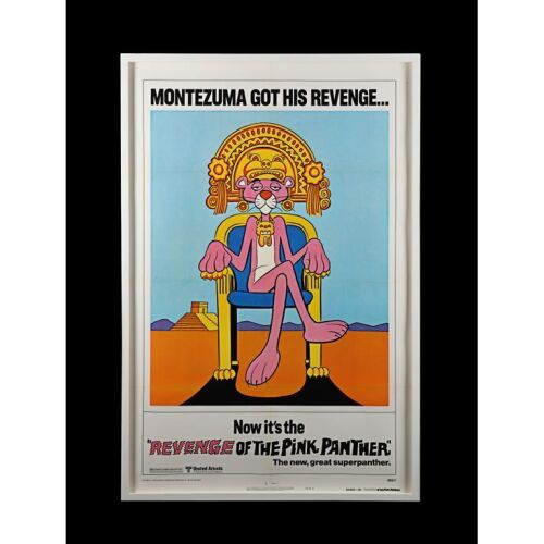 81. Framed Advance US One-Sheet Style B, 1978 - Linen-Backed ### REVENGE OF THE PINK PANTHER (1978)