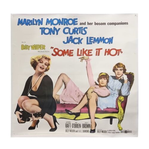 84. US Six-Sheet, 1959 - Linen-Backed ### SOME LIKE IT HOT (1959)
