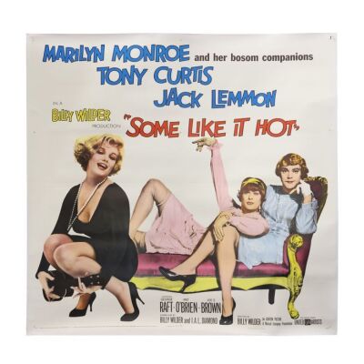 84. US Six-Sheet, 1959 - Linen-Backed ### SOME LIKE IT HOT (1959)
