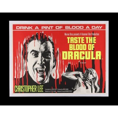 86. UK Quad, 1970 - Linen-Backed ### TASTE THE BLOOD OF DRACULA (1970)