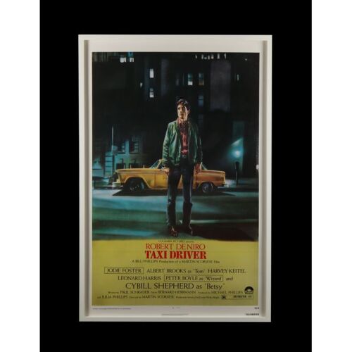 88. Framed US One-Sheet, 1976 - Linen-Backed ### TAXI DRIVER (1976)