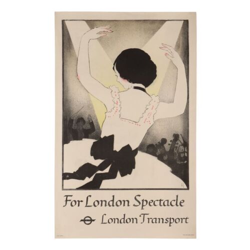 98. "For London Spectacle" London Transport Poster by Francis Ernest Jackson, 1935 - Linen-Backed ### TRAVEL POSTER