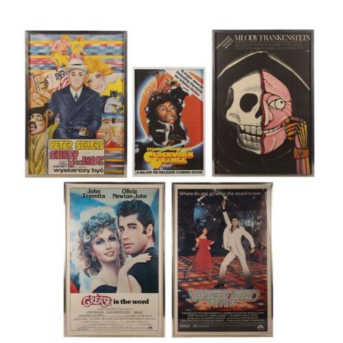 102. Five Framed Posters, circa 1970s ### VARIOUS PRODUCTIONS