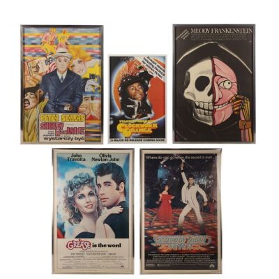 102. Five Framed Posters, circa 1970s ### VARIOUS PRODUCTIONS