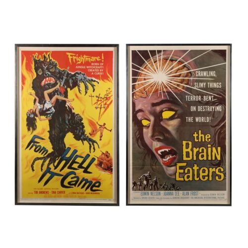 107. Two Framed US One-Sheets, 1957 and 1958 ### VARIOUS PRODUCTIONS